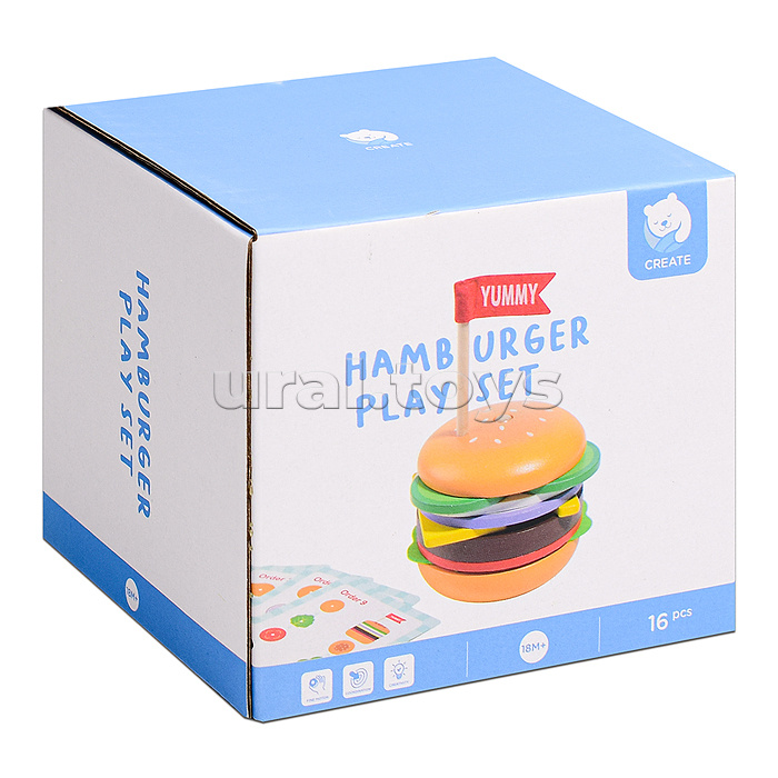 Игра развивающая "Бургер