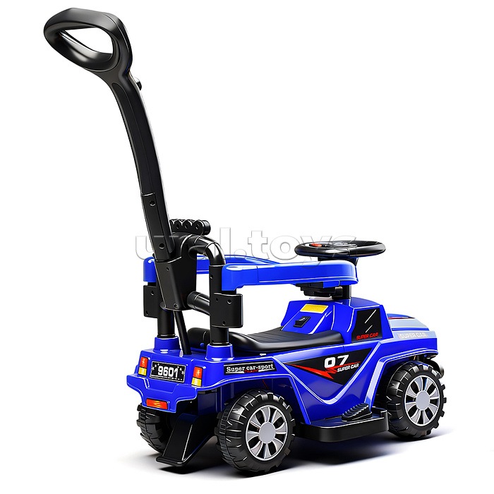 Каталка детская-электромобиль "Машина" (цвет синий)