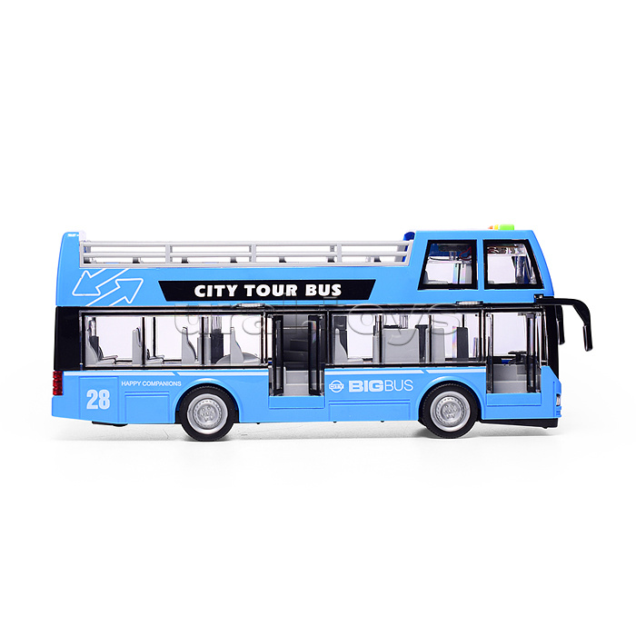 Автобус "Василёк" 1:16 (свет, звук) в коробке