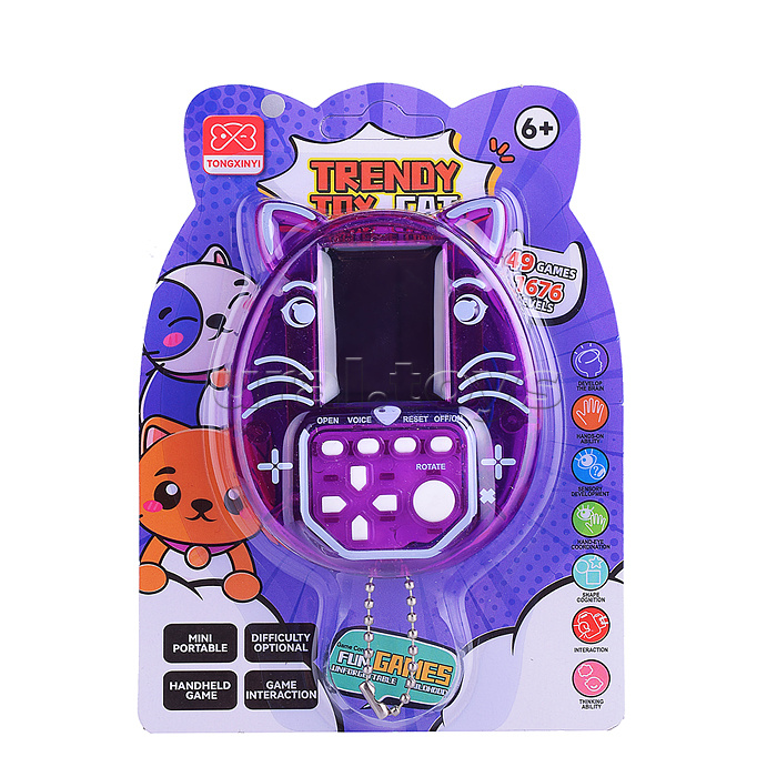Игра электронная "Мой котик" в коробке Игра электронная "Мой котик" в коробке