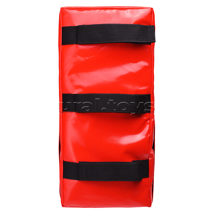 Детский набор для единоборств (макивара, перчатки, лапа) сине красный