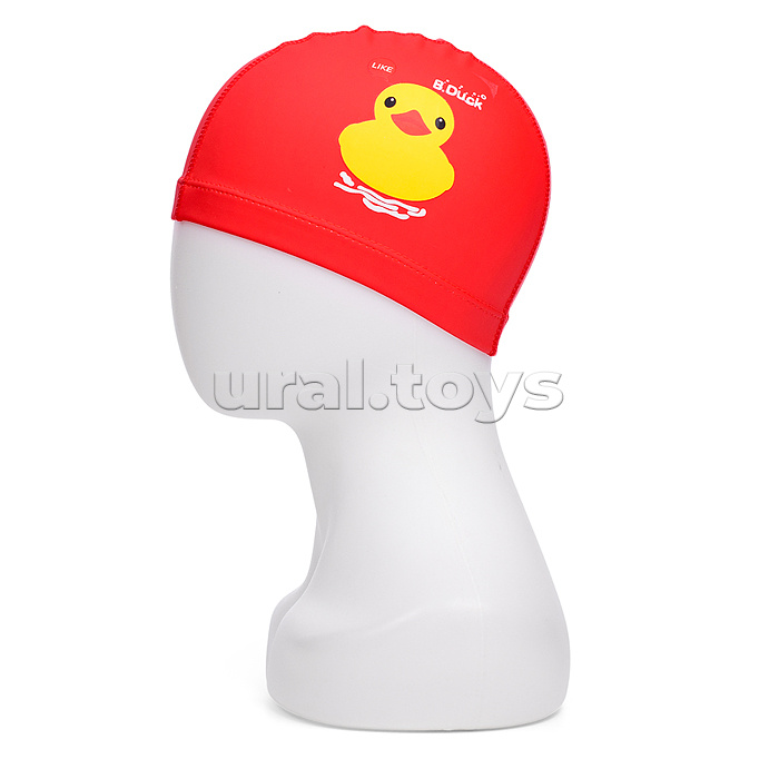 Шапочка для плавания с рисунком, в ассортименте, в пакете