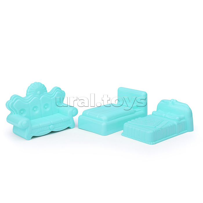 Дом для кукол "Пляжный вилла" в коробке