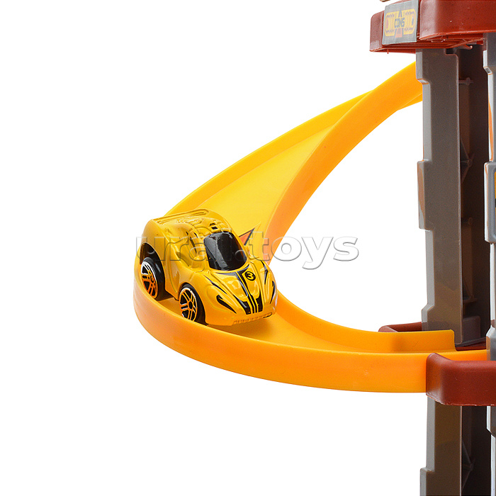 Парковка "Приключения на стройке" (82 предмета) в коробке Парковка "Приключения на стройке" (82 предмета) в коробке