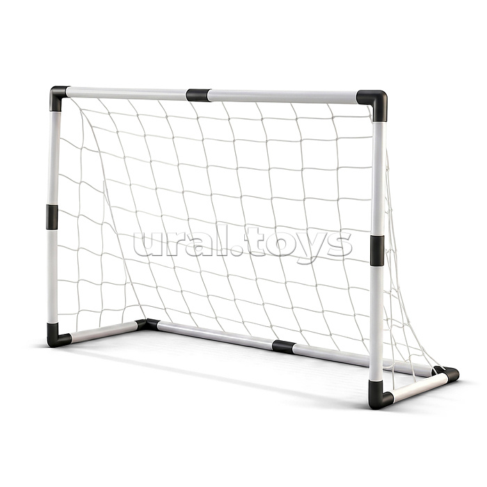 Ворота футбольные "Не пропусти гол" (комплект футбольных ворот, мяч, насос) в коробке