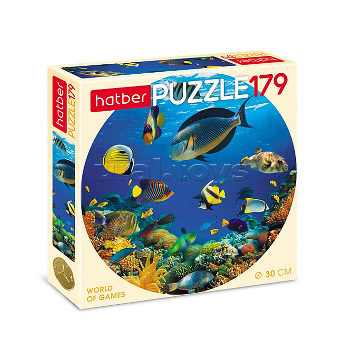 Пазлы круглые Океан (179)