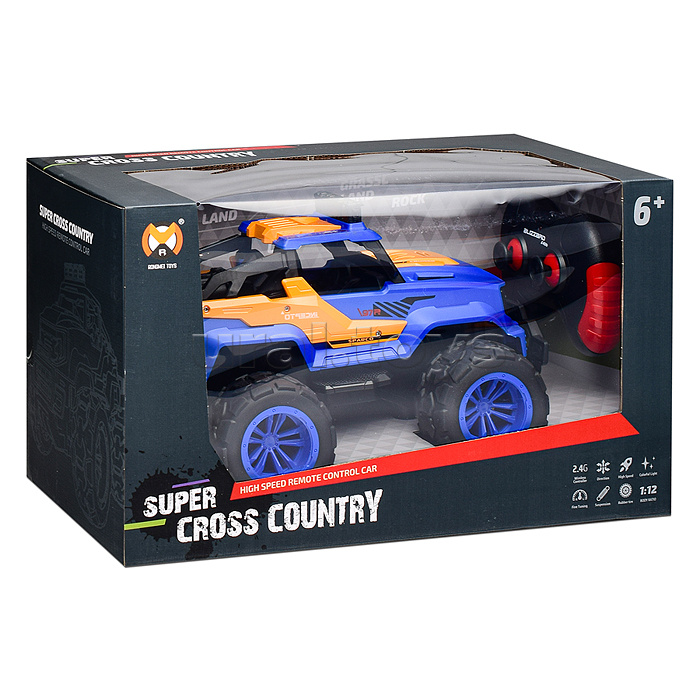 Машина "Cross counry" р/у, 27 MHz, в коробке Машина "Cross counry" р/у, 27 MHz, в коробке