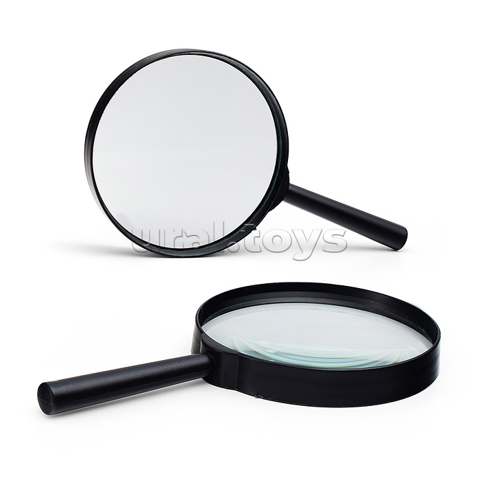 Лупа "Attomex" с трехкратным увеличением d=100 мм, пластиковая линза, пластиковый корпус, в пакете