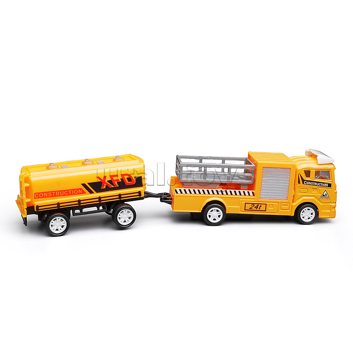 Машина "Лесовоз" металл, в коробке