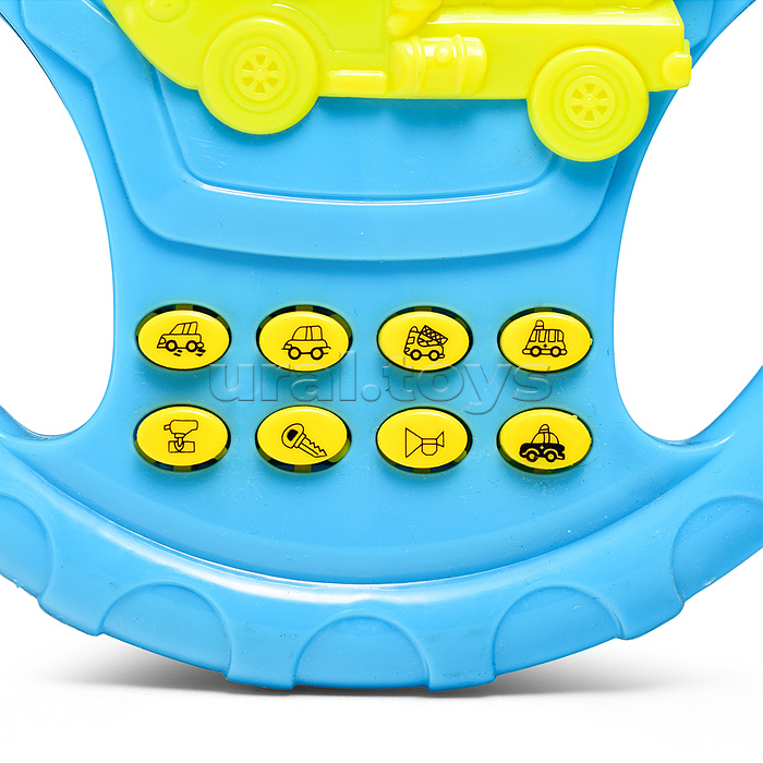 Руль музыкальный "Машинка" в пакете