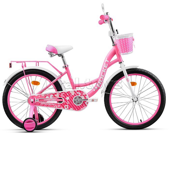 Велосипед 20" Rocket Little Lady, цвет розовый