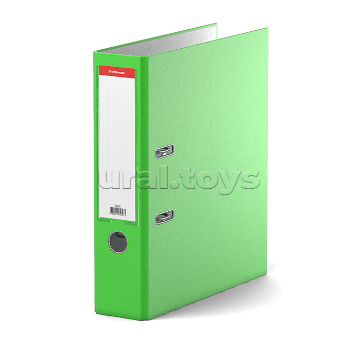 Папка–регистратор с арочным механизмом Neon, А4, 70 мм, зеленый