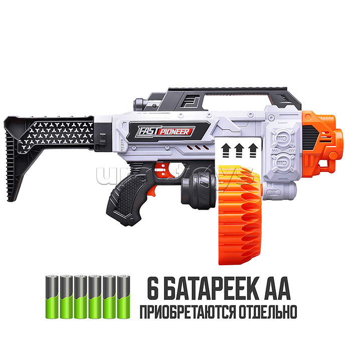 Бластер "Импульс-X" с полимерными пулями, в коробке