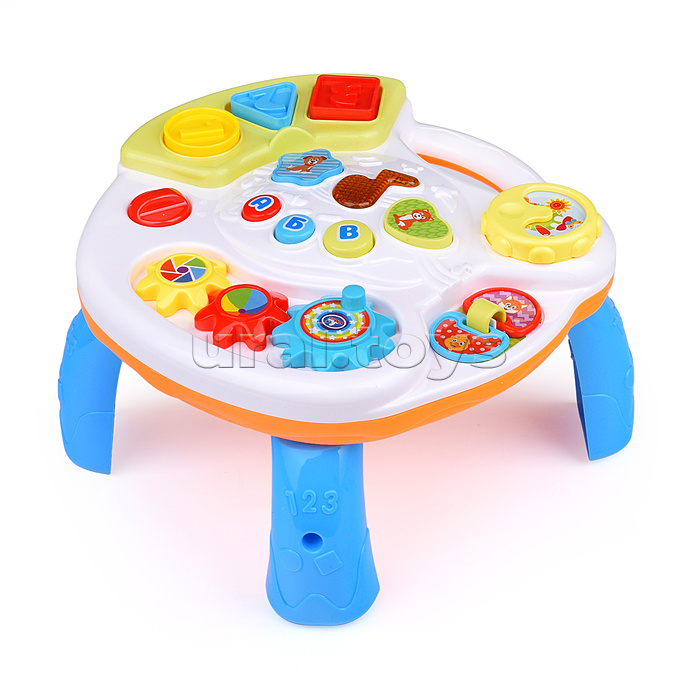 Столик развивающий, Шаинского (25 песен,звуков и фраз) в коробке