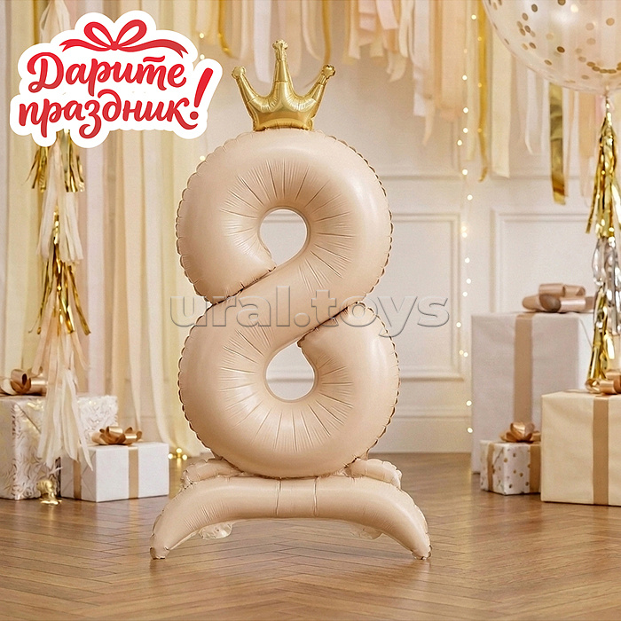 Интерьерное украшение  Фигура-шар "Цифра 8"