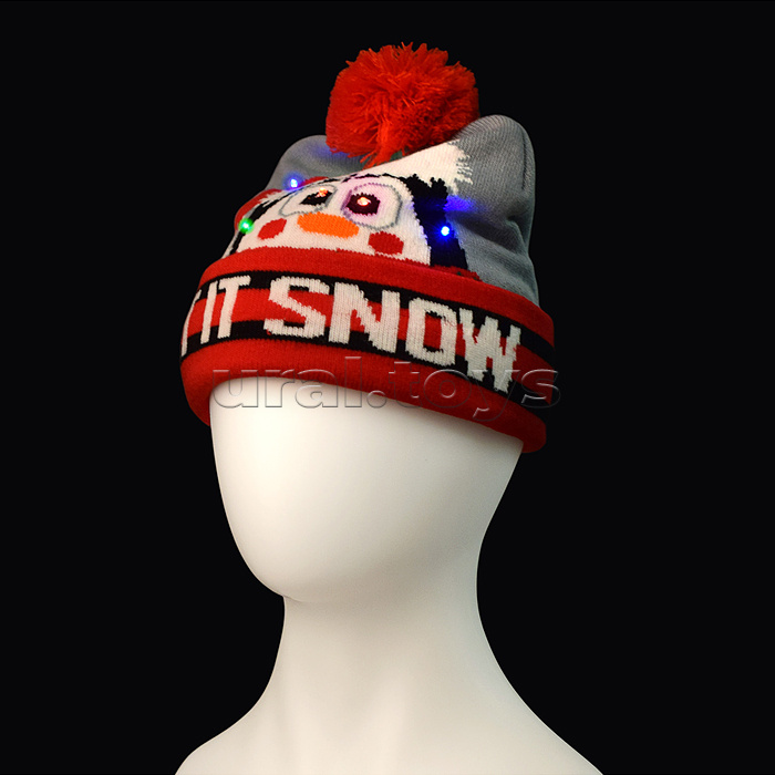 Шапка "Новогодний пингвин"