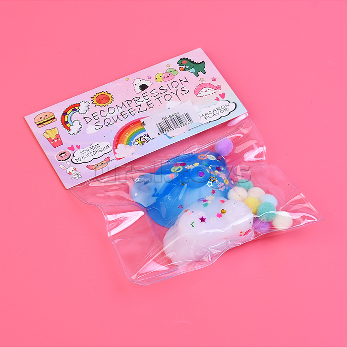 Игрушка-антистресс "Мишутка разноцветный"