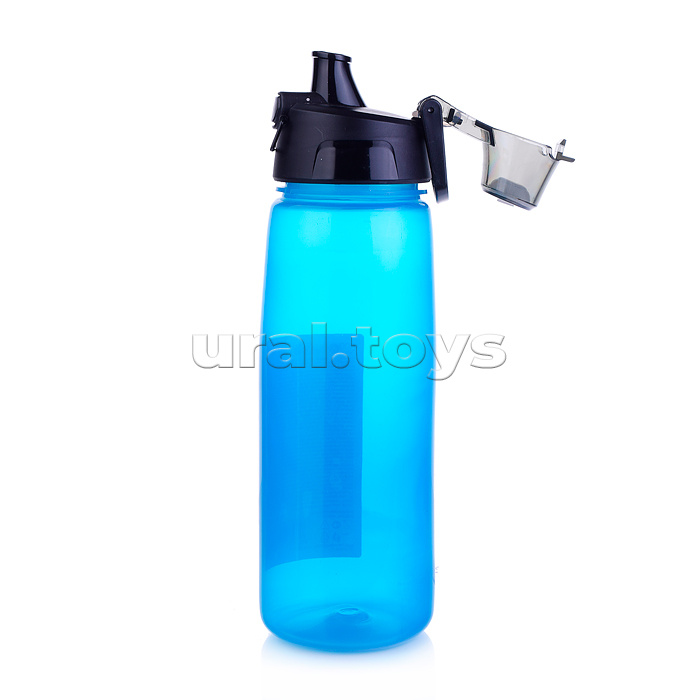 Бутылка с автомат. крышкой, 750 мл, микс цветов, Бутылка с автомат. крышкой, 750 мл, микс цветов,