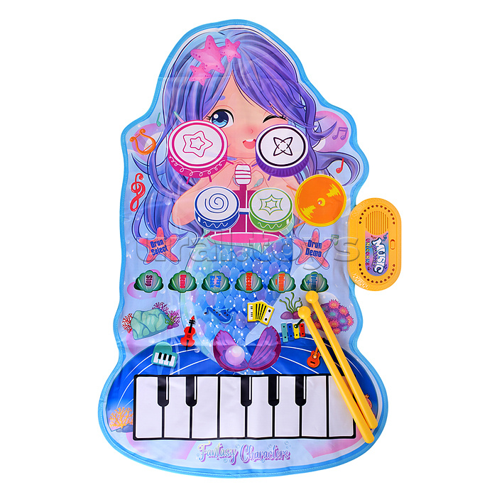 Коврик музыкальный "Русалка" в коробке