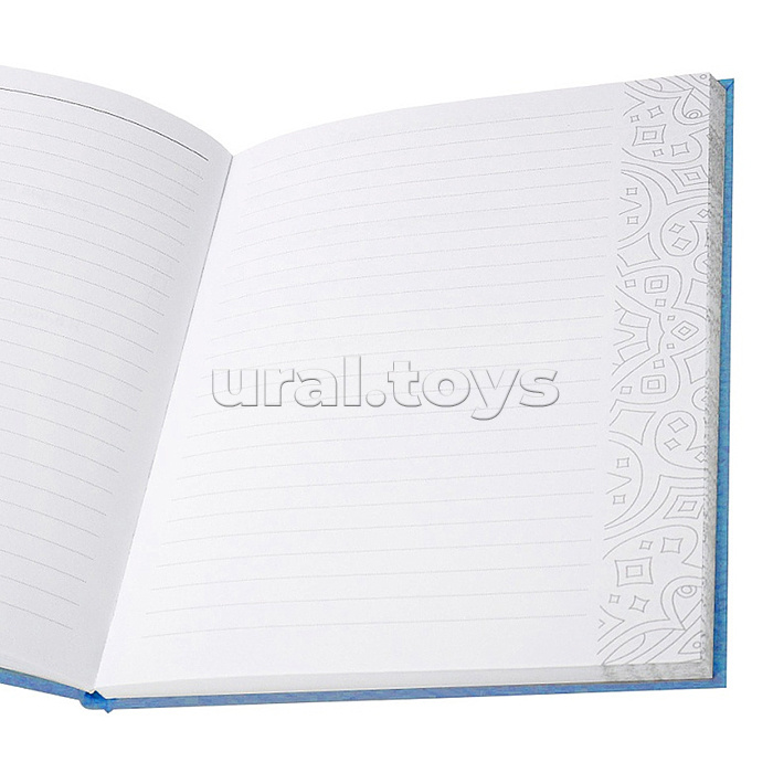 Ежедневник А5, 64л, "Океан" КБС, обл. целл. картон 200, софт-тач, ч/б блок офс