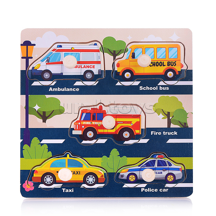 Пазл-вкладыш "Транспорт"