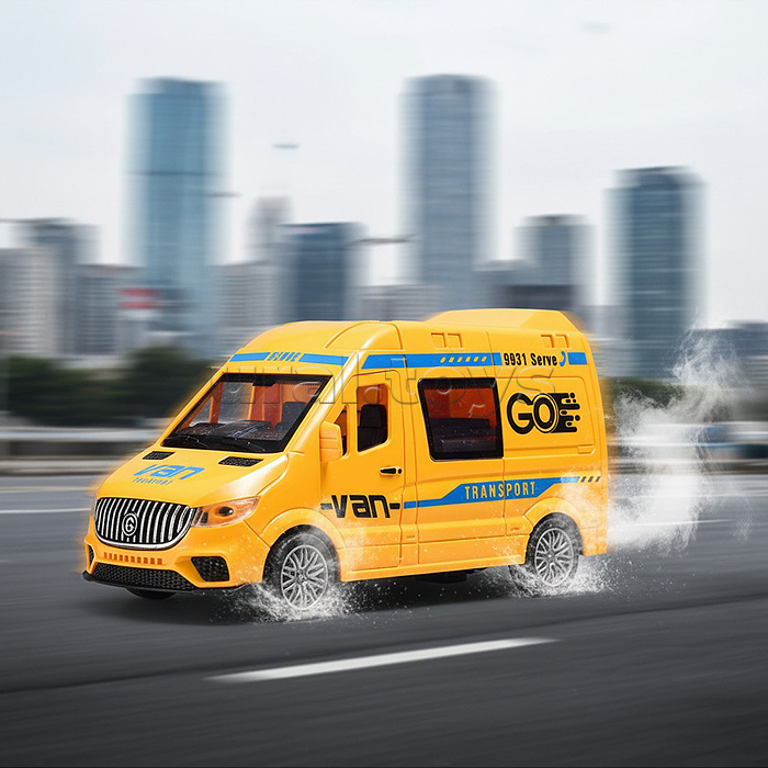 Машина "Супер грузовик" (свет, звук) в коробке