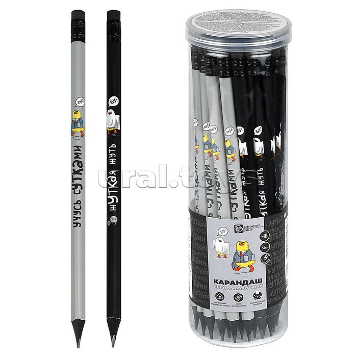 Карандаш чернографитный "Городские истории" HB