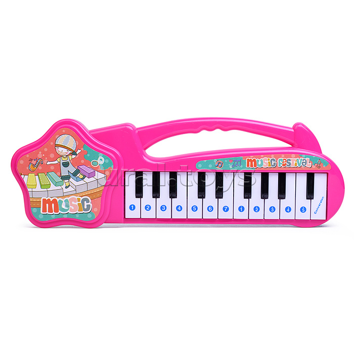 Синтезатор "Радужные ноты" в коробке