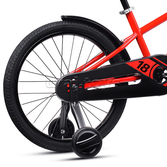 Велосипед 18" Rocket Gloss, цвет красный