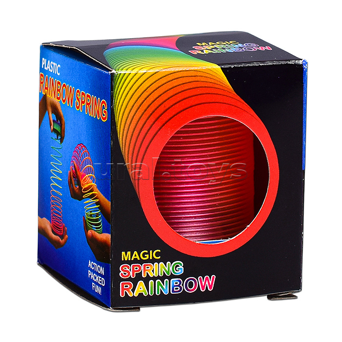 Игрушка-пружинка "Радостный смайлик"