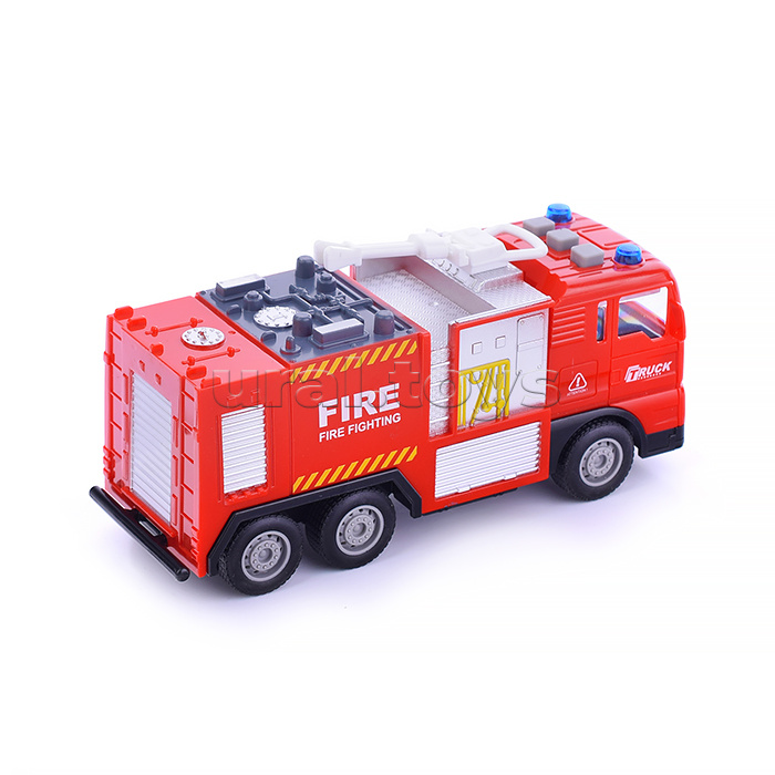 Машина "Пожарная" пенного тушения (свет, звук) в коробке Машина "Пожарная" пенного тушения (свет, звук) в коробке