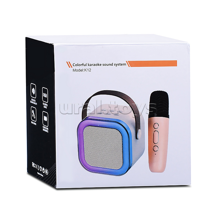 Караоке - центр игрушечный "Диско музыка" в коробке