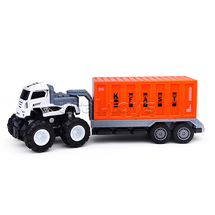 Машина "Мега контейнер" в коробке