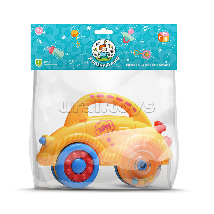 Набор погремушек "Машинка" в пакете
