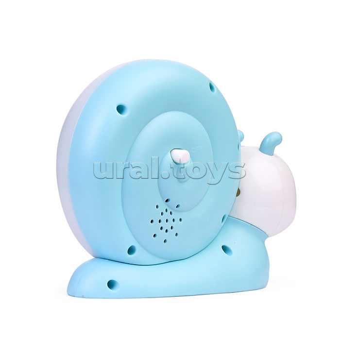 Проектор-ночник "Улитка" на батарейках, в коробке