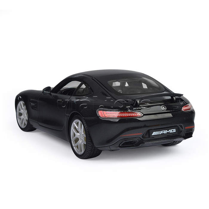 Машинка die-cast Mercedes-AMG GT, 1:18, чёрная, открывающиеся двери