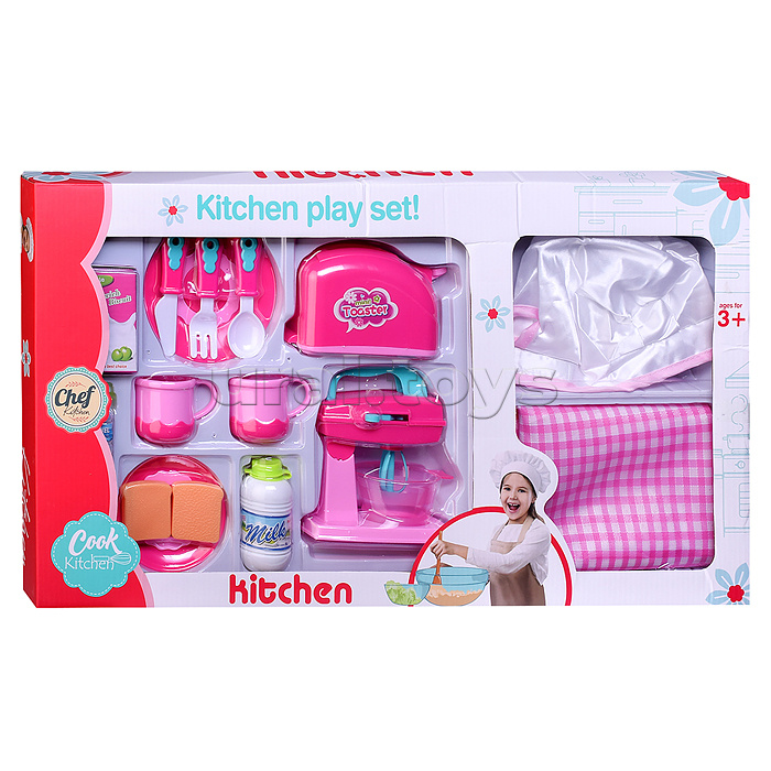 Набор посуды "Маленький шеф" в коробке
