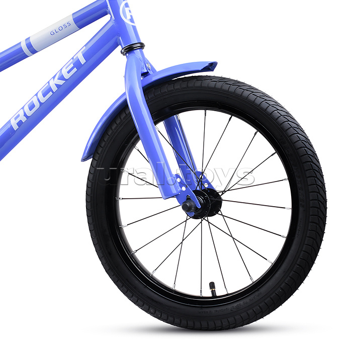 Велосипед 16" Rocket Gloss, цвет сиреневый