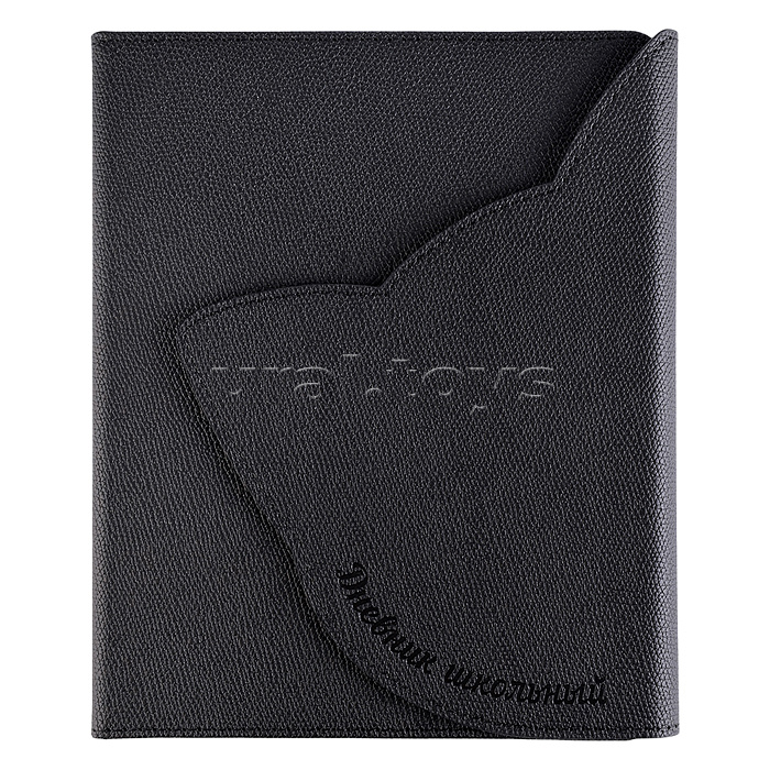 Дневник 1-11 кл. "Кот черный" кожзам: А5+; твёрдый переплёт с поролоном