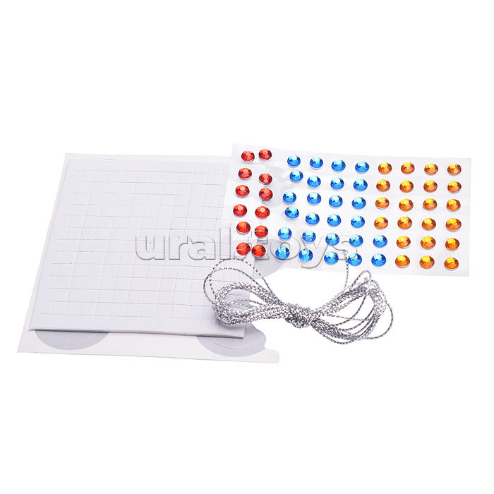 3Д аппликация. Новогодние игрушки с предсказаниями