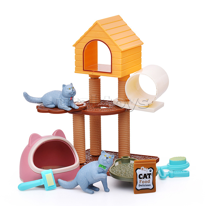 Игра питомец "Кошечка Бусинка" в коробке