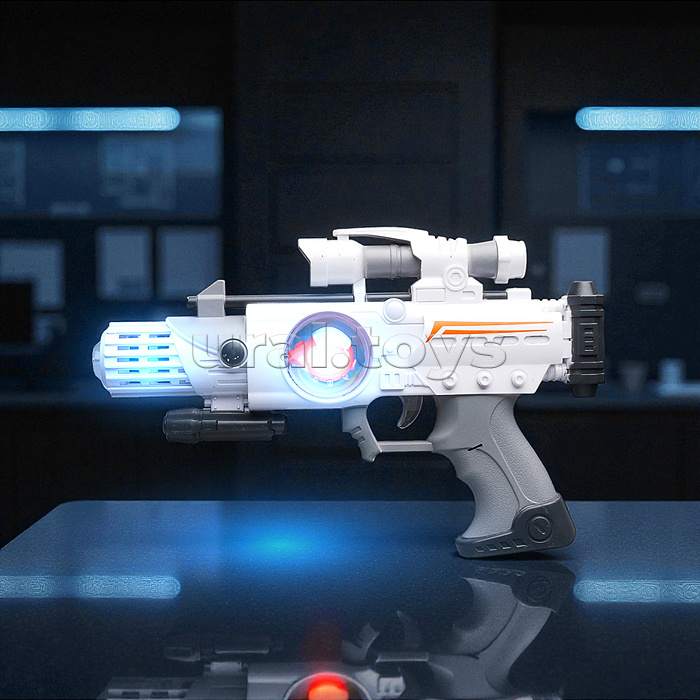 Набор оружия "Звездный патруль" (свет, звук) на батарейках, в коробке