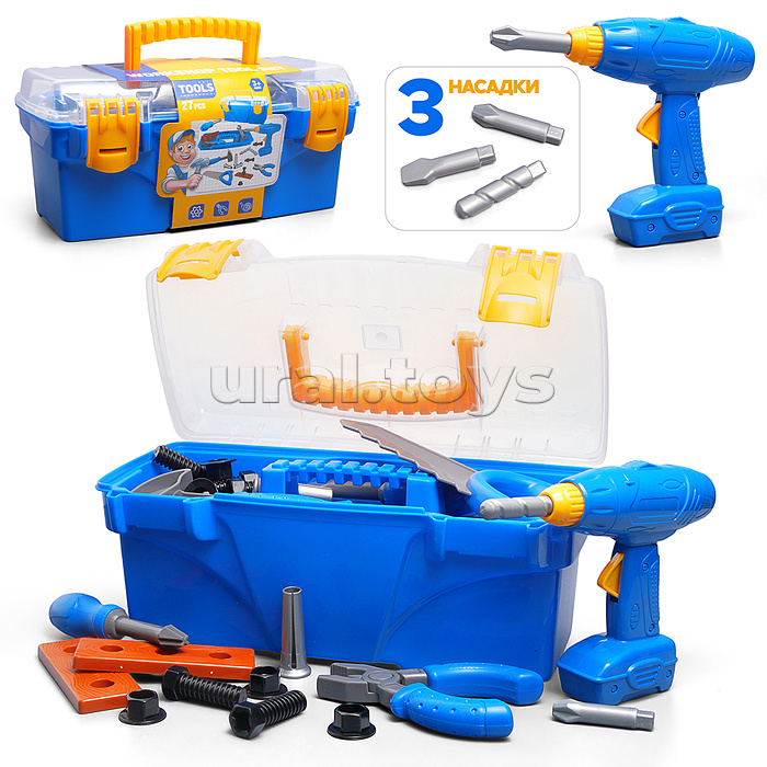 Набор инструментов "ТехноАрсенал" в коробке