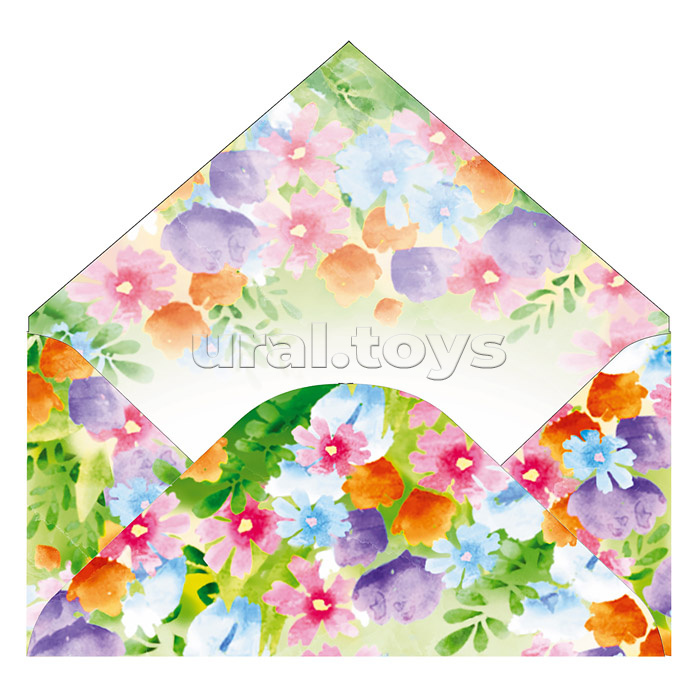 Конверт для денег (без отделки, с лаком) "Всё для тебя"