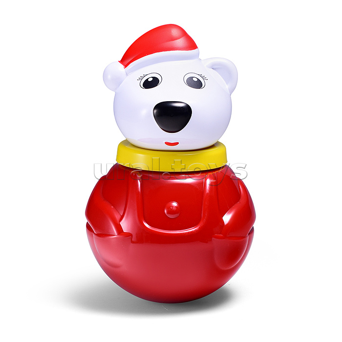 Неваляшка малая "Белый медведь-2" (п/пакет)