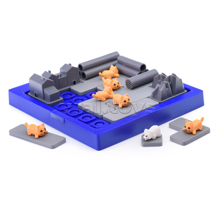 Игра развивающая "Кошки-мышки" в коробке Игра развивающая "Кошки-мышки" в коробке