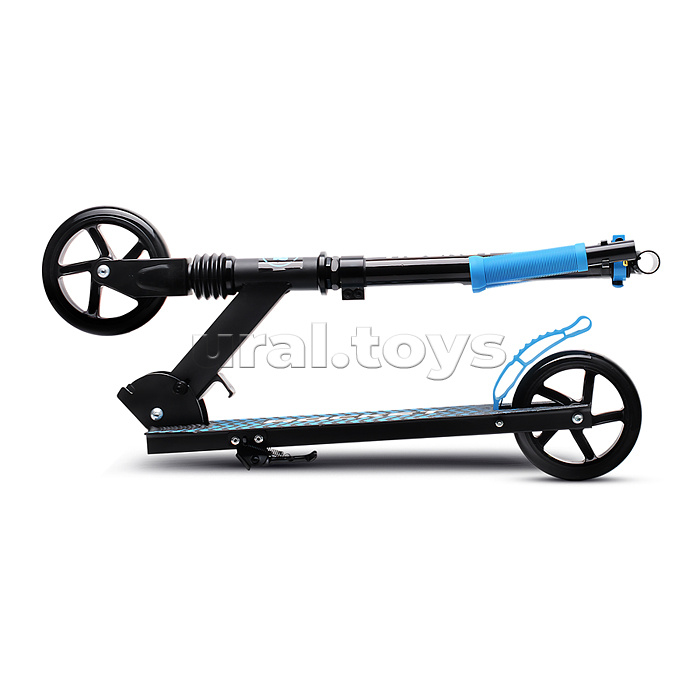 Самокат детский ROCKET, алюминиевый, колеса PU, 145 мм, синий
