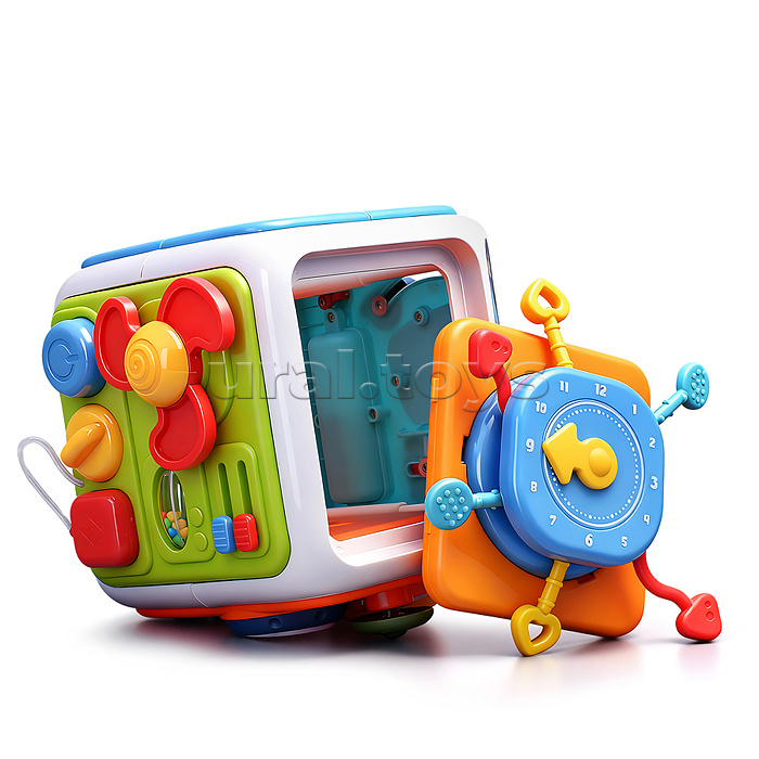 Куб развивающий "Умный малыш" в коробке