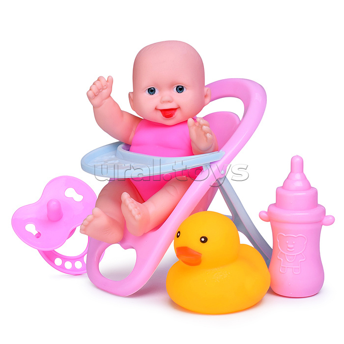 Пупс "Даша" с аксессуарами, в пакете