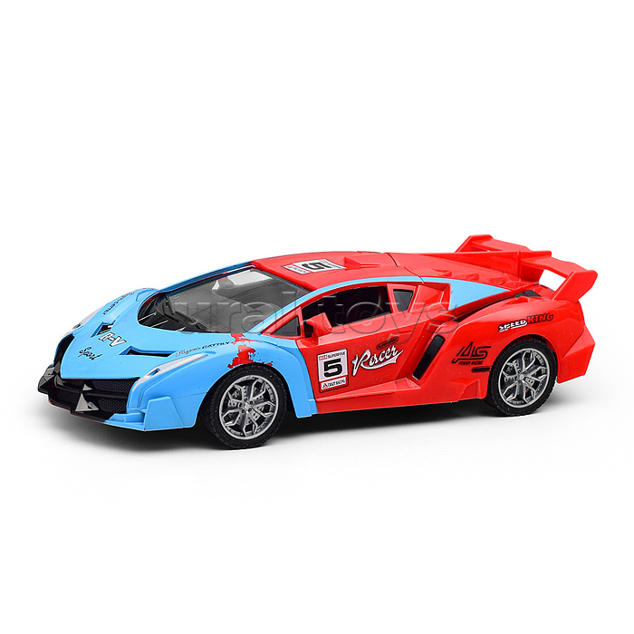 Машина "Яркий заезд" р/у, 27 MHz, в коробке